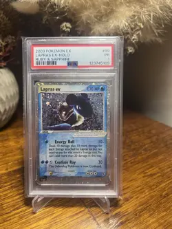 Vintage Pokemon- Lapras EX Ruby and Sapphire 2003 - Image 1