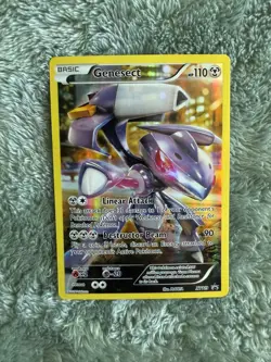 2016 Pokemon Genesect Black Star Promo Holo XY119 - Image 1