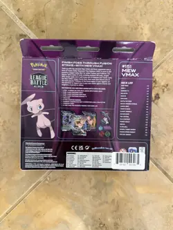 Mew VMAX Pokemon TCG League Battle Deck NEW SHIPS 10/10 USA - Image 4