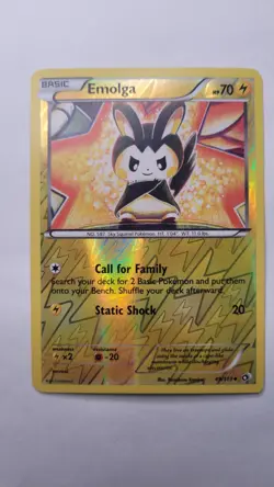 Emolga Reverse Holo #49 Pokemon Legend Treasures Plasma Freeze 2013 TCG - Image 1