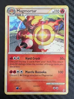 Pokemon TCG Call of Legends Magmortar 16/95 Cosmos Holo Rare VLP - Image 1