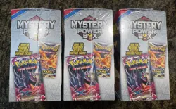 Lot Of 3 Pokemon Mystery Power Box Chase Pack Seeded 1:10 (5 Booster Packs) - Image 5