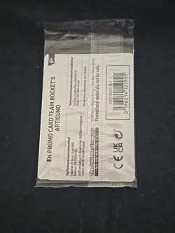 Sealed! Team Rocket's Articuno 051/182 Pokemon Destined Rivals Stamped Promo NM - Image 2