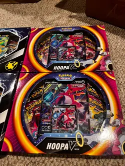 Pokemon TCG: Pikachu V Box (2x), Hoopa V Box (2x), Kleavor VSTAR Box (2x) - Image 3