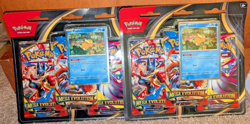 🔥2x Pokemon TCG Mega Evolution 3-Pack Blisters Psyduck Lot🔥 - Image 1