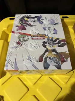 Pokemon Mega Evolution Mini Portfolio & 12 Booster Packs New Factory Sealed Box - Image 1