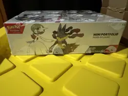 Pokemon Mega Evolution Mini Portfolio & 12 Booster Packs New Factory Sealed Box - Image 4