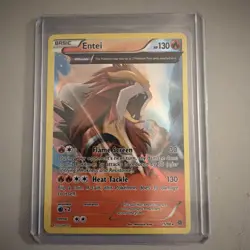 Entei 15/98 Reverse Holo Rare XY Ancient Origins Pokemon TCG - Image 1