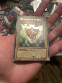 Yu-Gi-Oh Millennium Shield MP1-001 McDonald's Promo Limited Edition TCG HP/DMG - Image 3
