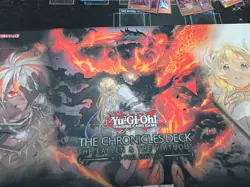 Yugioh The Chronicles Deck The Fallen & The Virtuous Release Event PRIZE Playmat - Image 1