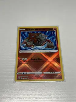 Pokemon TCG Radiant Heatran Astral Radiance Holo Card 027/189 Mint Condition - Image 1