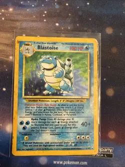 Blastoise 2/102 Base Set Holo Rare Iconic Pokemon Card Vintage - Image 1