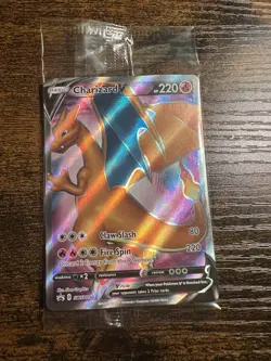 Charizard V SWSH050 SWSH: Sword & Shield Promo Cards Holo SEALED - Image 1