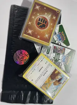 Pokemon Lot 100+Cards. Guaranteed one V, VMAX, Alt, Full Art, or Celeb. Classic - Image 3