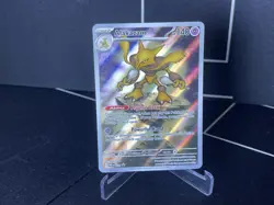 Alakazam 009 Me: Mega Evolution Promo Holo Pokemon Card Mint - Image 1