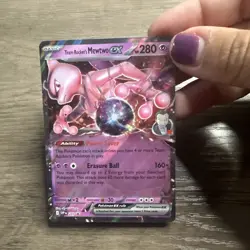 Team Rocket's Mewtwo ex 205 Sv: Scarlet & Violet Promo Cards Holo - Image 2