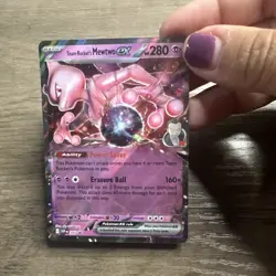 Team Rocket's Mewtwo ex 205 Sv: Scarlet & Violet Promo Cards Holo - Image 3