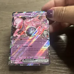 Team Rocket's Mewtwo ex 205 Sv: Scarlet & Violet Promo Cards Holo - Image 4