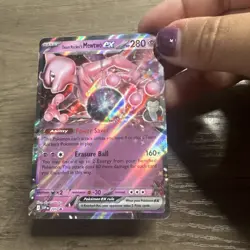 Team Rocket's Mewtwo ex 205 Sv: Scarlet & Violet Promo Cards Holo - Image 5