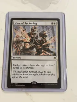 Wave of Reckoning - MTG Commander 2016 Edition VLP/NM - Image 1