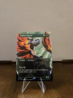 Hulking Raptor (Borderless) The Lost Caverns of Ixalan Regular - Image 1