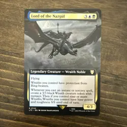 Lord of the Nazgul 142 Tales of Middle-Earth Commander, Extended Art, Non-Foil - Image 1