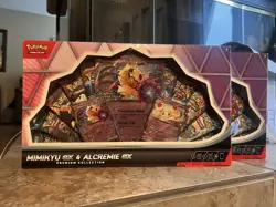 Pokemon Mimikyu Ex & Alcremie Ex Premium Collection Promo - Image 1
