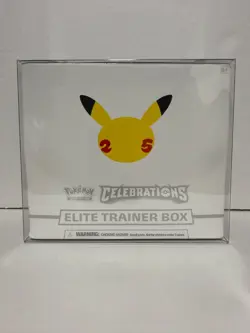NEW & SEALED Pokemon 25th Anniversary Celebrations ETB W/ Case - Image 1