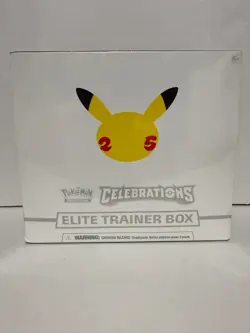 NEW & SEALED Pokemon 25th Anniversary Celebrations ETB W/ Case - Image 2
