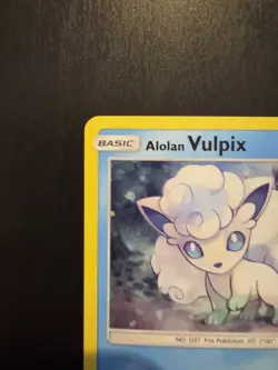 Alolan Vulpix 21/145 Toys R Us Promo Pokemon TCG Stamped Rare LP - Image 2