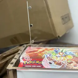 UV Pro-Safe Acrylic Case Pokemon Booster Box Protection - Magnetic Lid US seller - Image 4