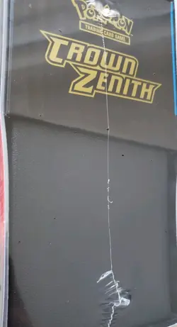 Pokemon TCG CROWN ZENITH ETB 2023 Elite Trainer Box - Sealed Brand New With Tear - Image 3