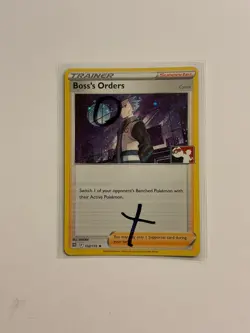 SWIRL Boss's Orders 132/172 Holo Pokemon Prize Pack Series 3 NM FAST SHIP X - Image 1