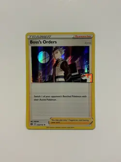 Boss's Orders 132/172 Line Holo Pokemon Prize Pack Series 2 NM FAST SHIP B - Image 1