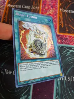 Yu-Gi-Oh! TCG Ready Fusion DAMA-EN066 Secret Rare 1st Edition Near Mint - Image 2