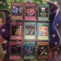 Yugioh 9x NM Holo OG Lot RDS MFC MC1 LOD PSV LON Super Secret Ultra Rare 2002 - Image 1