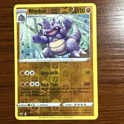 Rhydon Uncommon Reverse Holo Card 098/202 Sword & Shield Pokemon TCG 2020 - Image 1