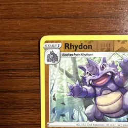 Rhydon Uncommon Reverse Holo Card 098/202 Sword & Shield Pokemon TCG 2020 - Image 2