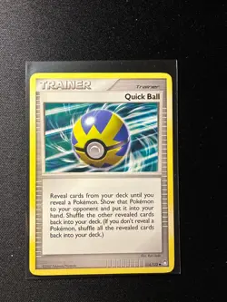 Quick Ball - 114/123 - Uncommon Mysterious Treasures NM Pokemon Card - Image 1