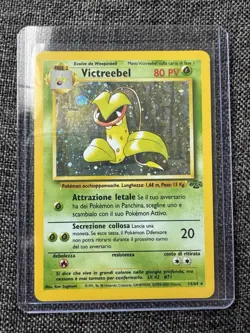 1999 Victreebel 14/64 Jungle Holo Rare Lightly Played Italian Pokemon TCG Card - Image 1