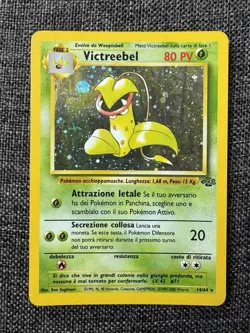 1999 Victreebel 14/64 Jungle Holo Rare Lightly Played Italian Pokemon TCG Card - Image 3
