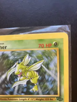 Scyther Jungle Rare 26/64 WOTC Vintage Pokemon Card NM 1999 - Image 4