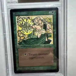 MTG Beta Regeneration BGS 9.5 Gem Mint (three 9.5 sub grades) 1993 - Image 3