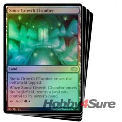 Foil Simic Growth Chamber X4 M/NM Magic: The Gathering MTG Double Masters 2022 - Image 1