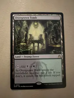 MTG - Overgrown Tomb - Ravnica Remastered - NM - Image 1