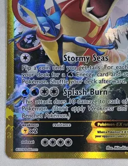 Gyarados EX 123/122 BREAKPoint LP+ - NM Secret Rare Pokemon Greninja - Image 5