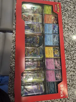 Pokemon Prismatic Evolutions Mini Tins 8-Pack NEW - Image 1