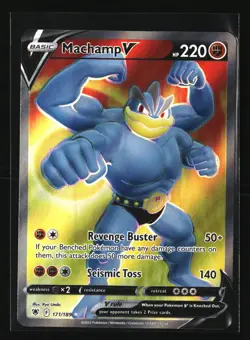 Pokemon MACHAMP V 171/189 Full Art (2022 SWSH Astral Radiance) NM/Near Mint - Image 1