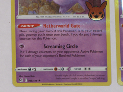 Pokemon Gengar 066/196 Holo 2023 TCG Trick Or Trade Halloween BOOster Stamp - Image 4