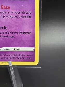 Pokemon TCG Gengar Lost Origin Build & Battle Stamped Promo - Near Mint - Image 3